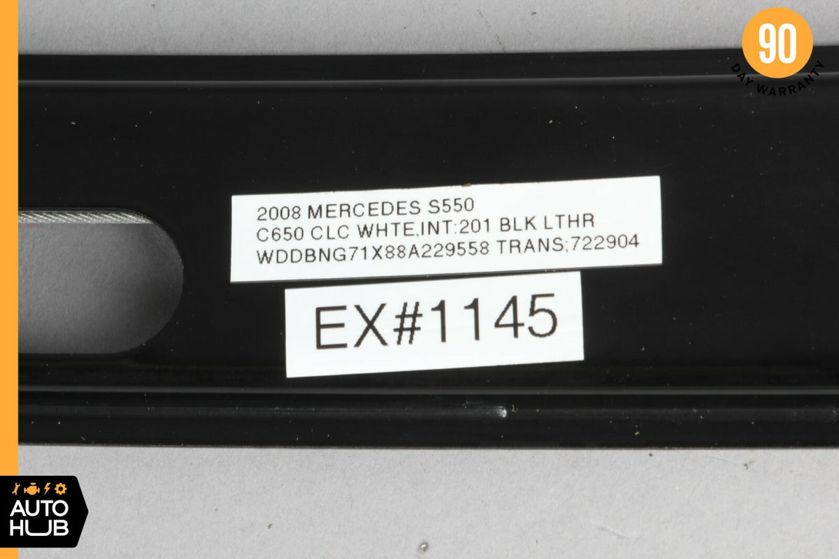 07-13 Mercedes W221 S550 S600 S63 AMG Window Regulator Motor Rear Right Side OEM - photo 8