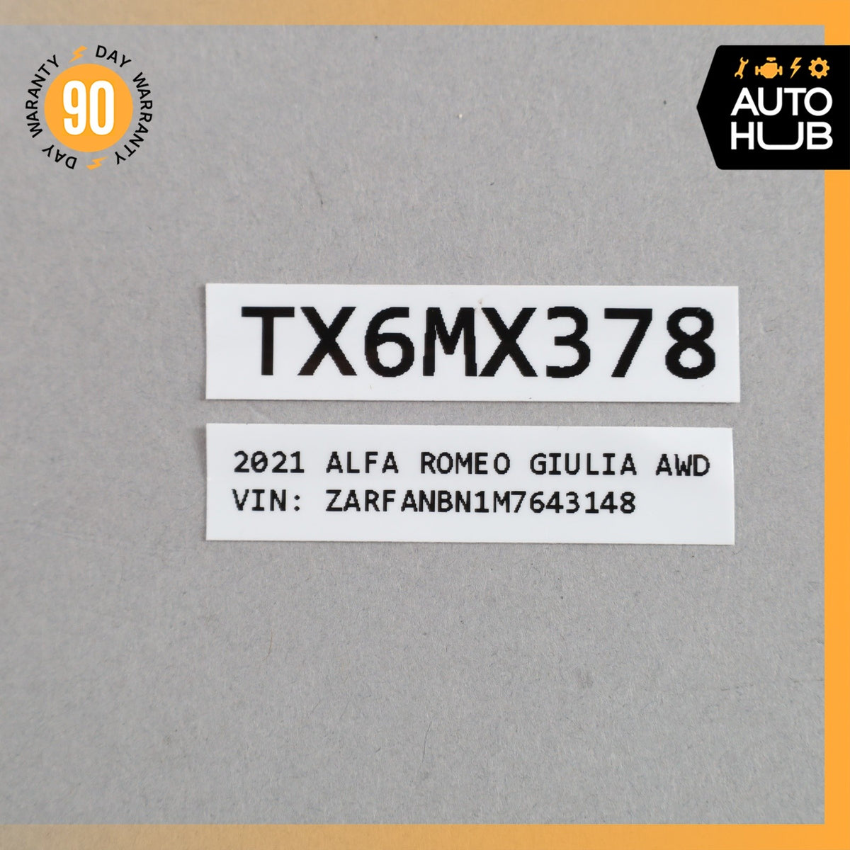 17-23 Alfa Romeo 952 Giulia Stelvio Oxygen O2 Lambda Sensor OEM - photo 8