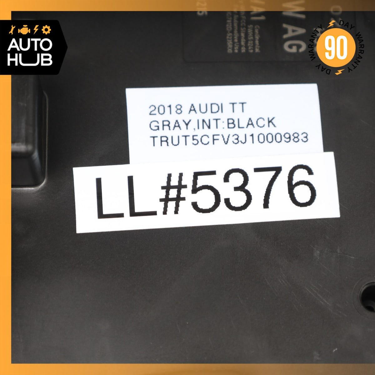 2018 Audi TT Onboard Power Supply Control Module Unit OEM 54k - photo 11