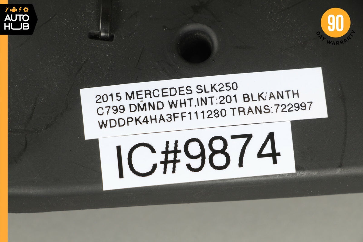 12-20 Mercedes R172 SLK250 SLC300 Trunk Lid Wire Wiring Harness Cable OEM 38k - photo 12