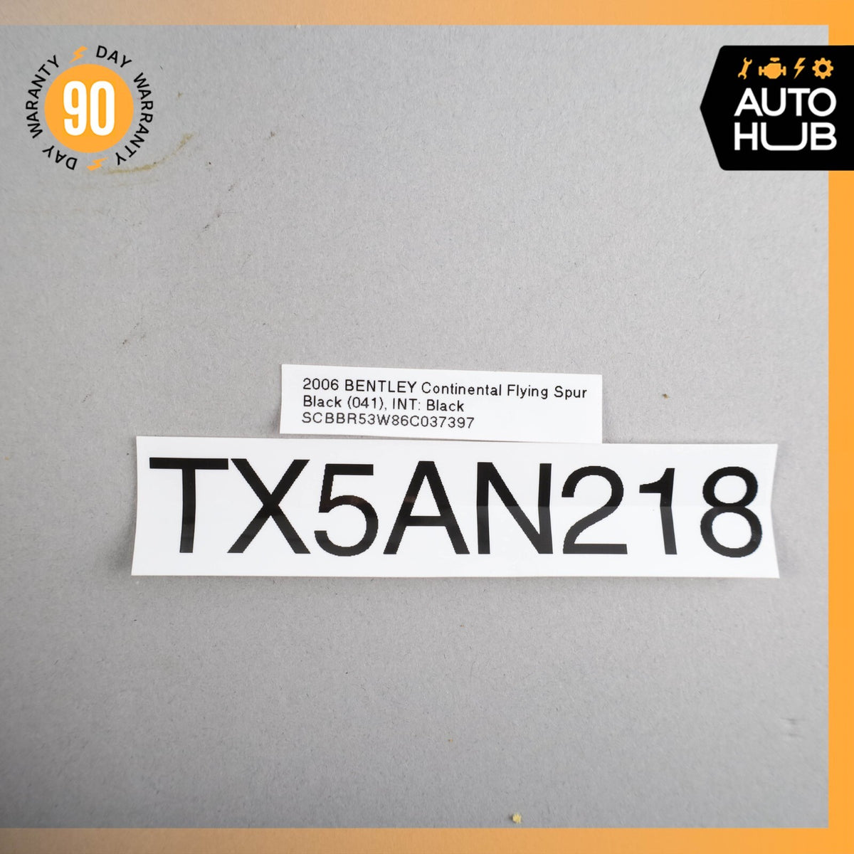 Bentley Continental Flying Spur Front Left Side Seat Upper Back Cushion OEM 67k - photo 19