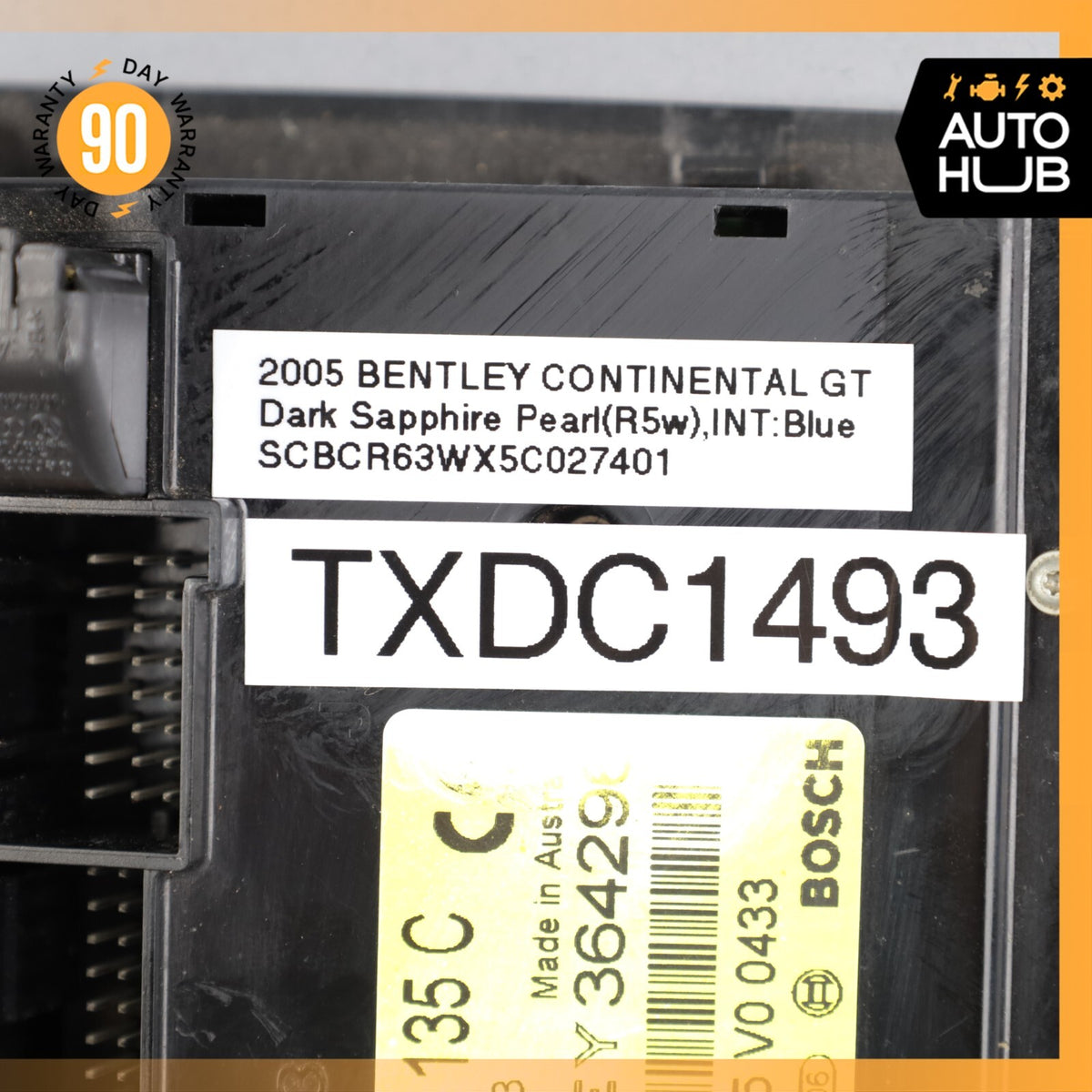 03-15 Bentley Continental GT Flying Spur Front Overhead Dome Light 65k - photo 13