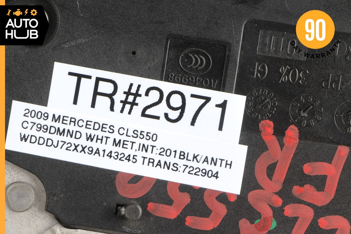 Mercedes W219 CLS550 CLS55 Front Right Door Lock Latch Actuator Keyless Go OEM - photo 12