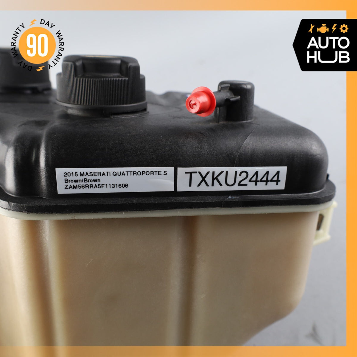 Maserati Quattroporte M156 SQ4 Coolant Reservoir Overflow Expansion Tank OEM 32k - photo 9