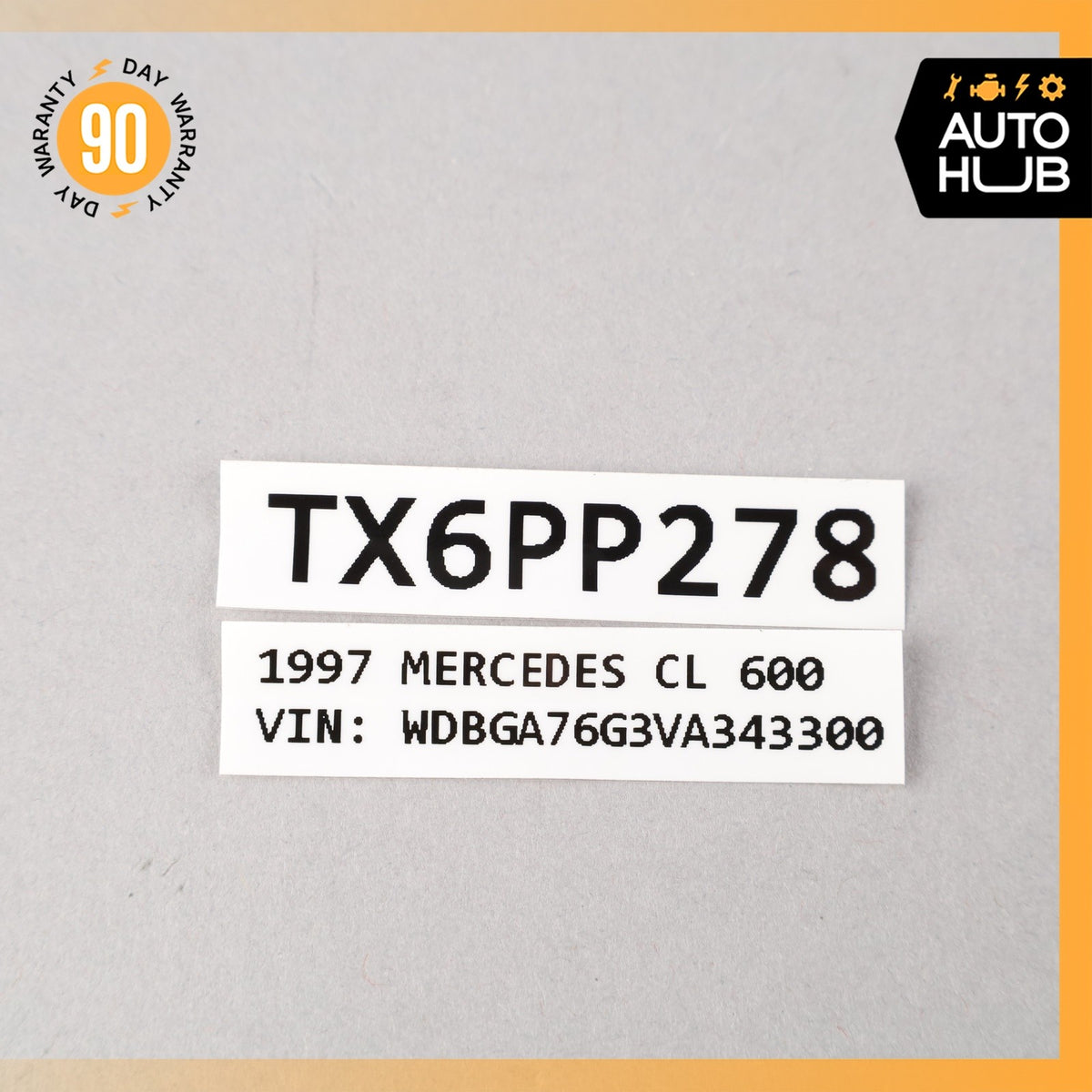 Mercedes W140 CL600 S500 General GM Basic Control Module OEM 63k - photo 10