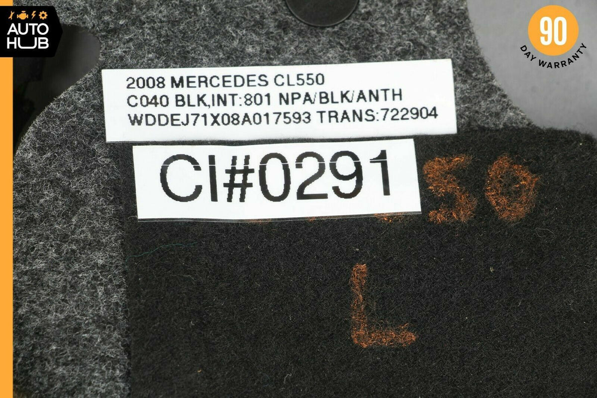 07-14 Mercedes W216 CL550 CL63 Front Left Lower Seat Cushion Bladder Bolster OEM - photo 9