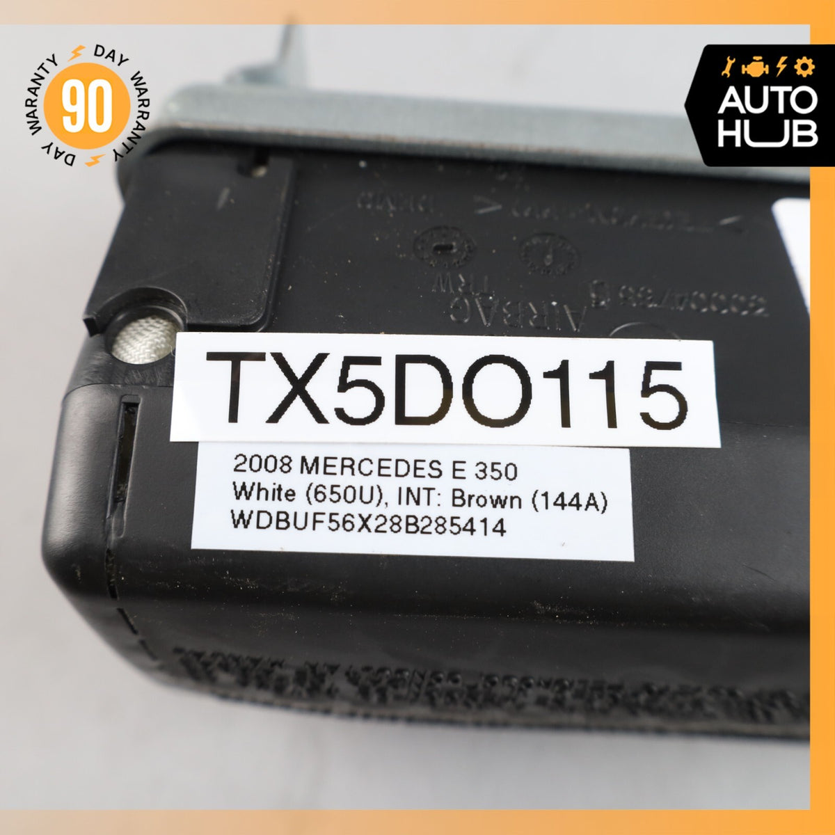 03-09 Mercedes W211 E350 E550 E320 Glove Box Right Passenger Airbag Air Bag OEM - photo 13
