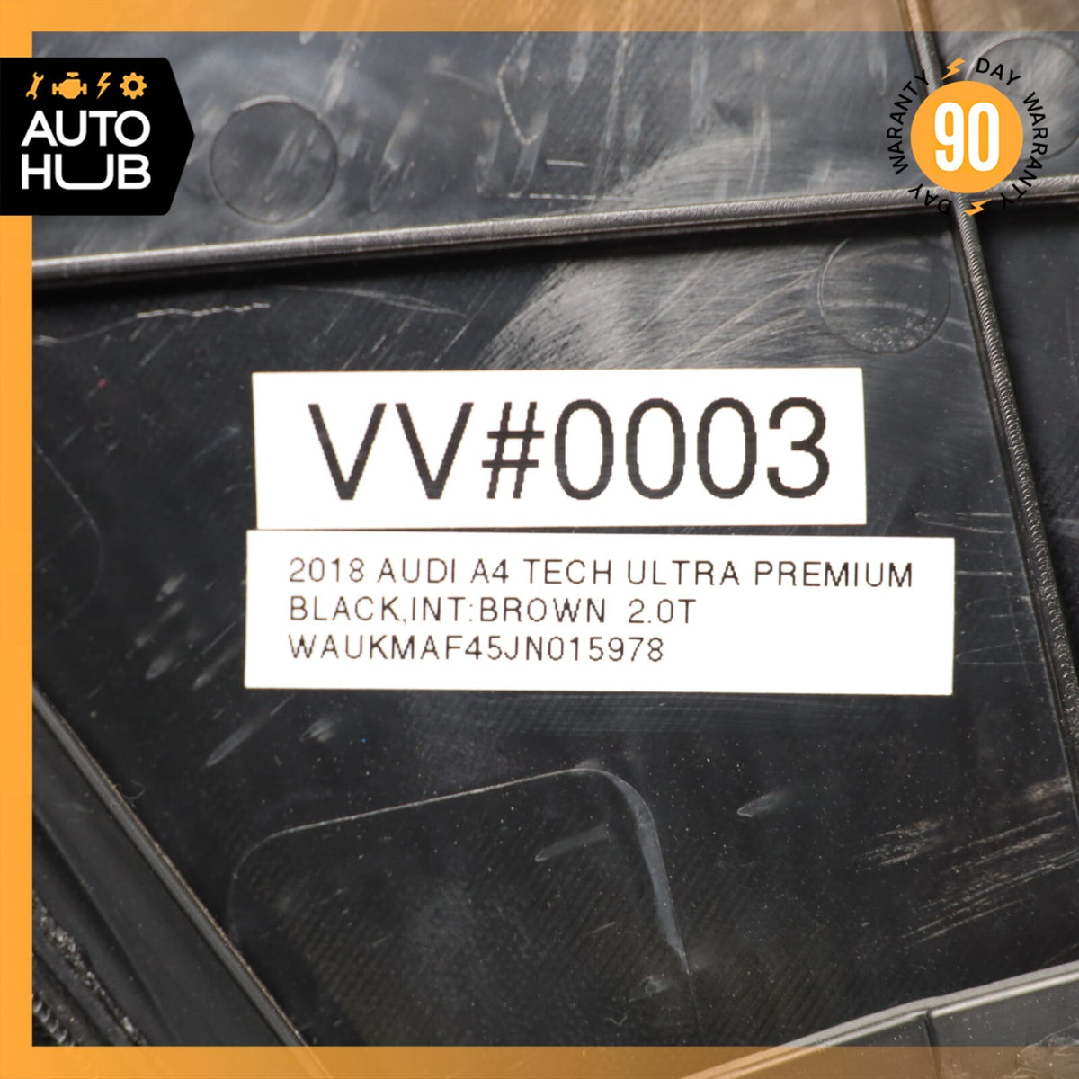 17-19 Audi B9 A4 Rear Right Side Interior Door Panel OEM 56k - photo 24