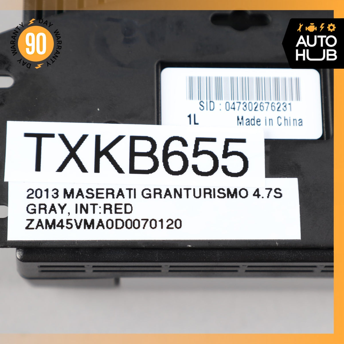 03-13 Maserati GranTurismo S M145 Sirius Satellite Radio Connect Vehicle Tuner - photo 9