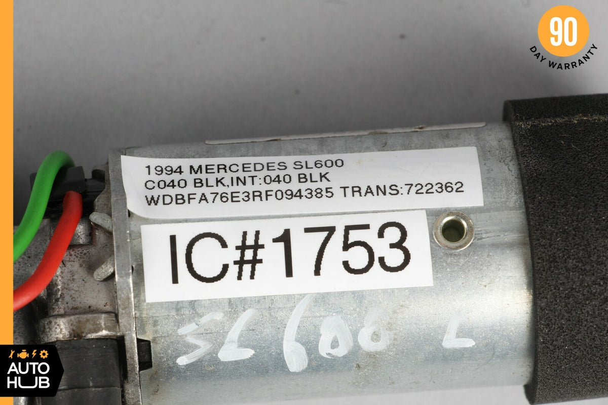 90-02 Mercedes R129 SL600 SL320 Front Left Driver Seat Motor Set 1298200842 OEM - photo 12