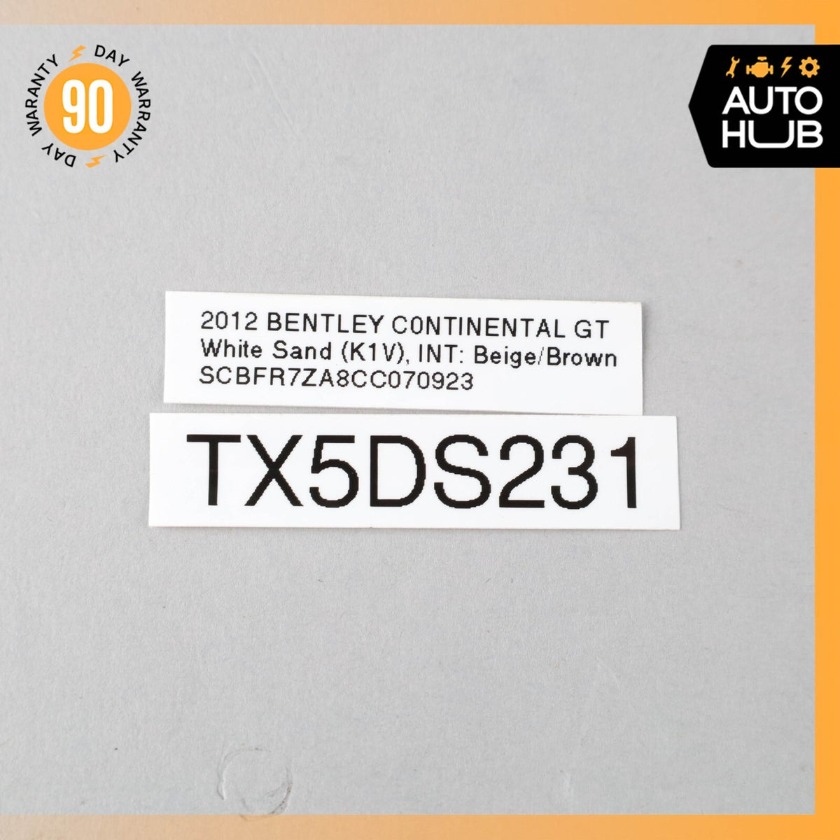 12-17 Bentley Continental GT Rear Left Driver Side Interior Door Panel OEM 56k - photo 20