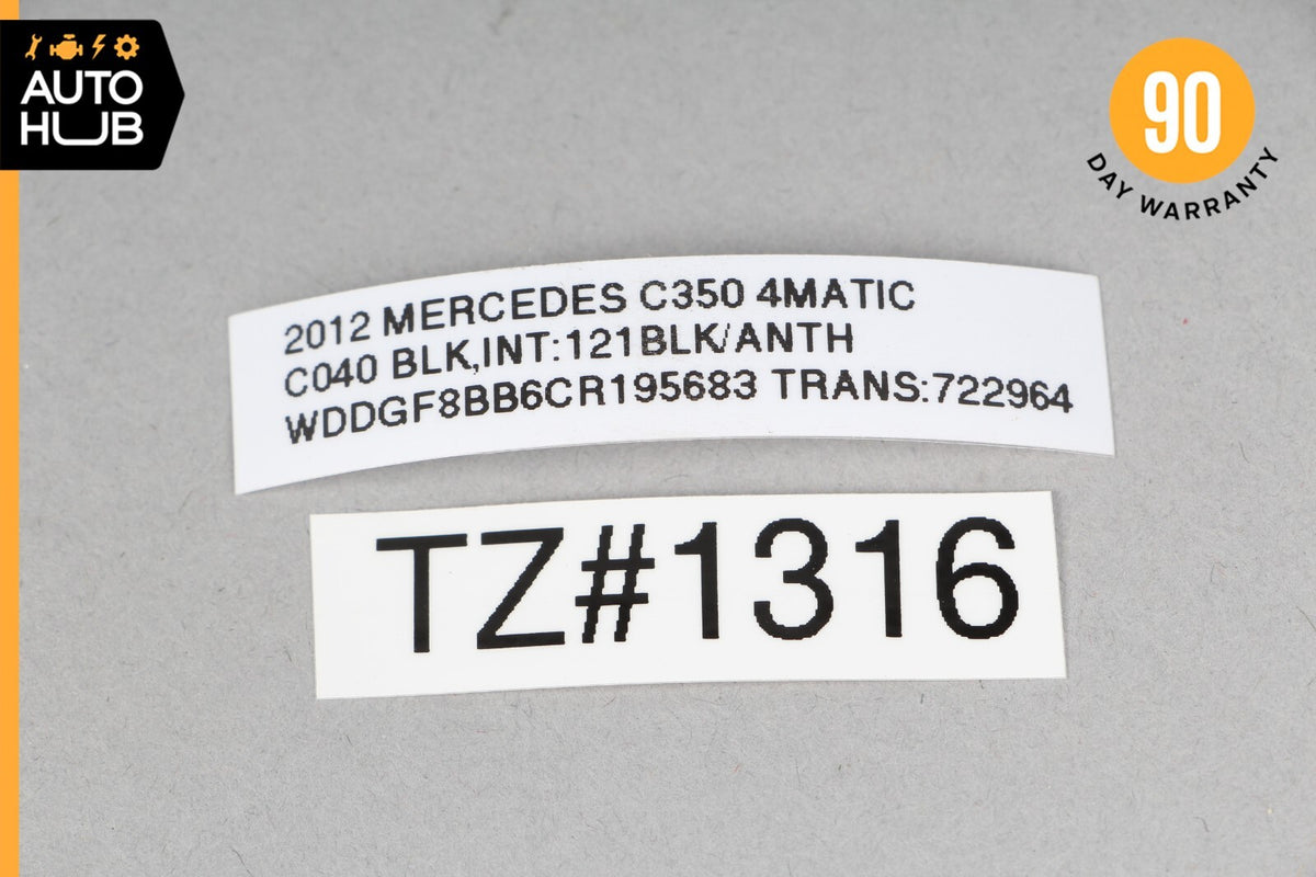 08-14 Mercedes W204 C350 C250 Rear ABS Wheel Speed Sensor 2045400317 OEM - photo 11