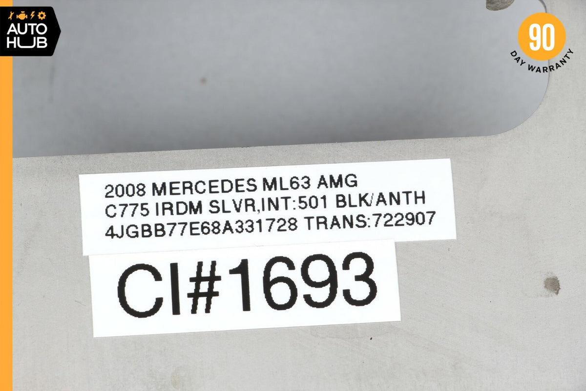 07-10 Mercedes W164 ML63 AMG Engine Control Unit Module ECU ECM Bracket OEM - photo 9