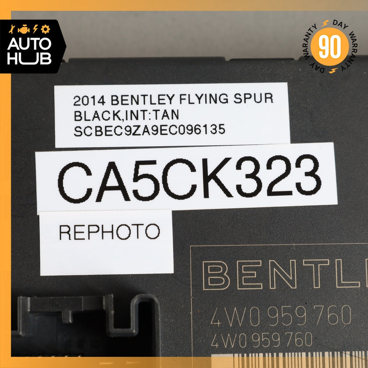 12-18 Bentley Flying Spur GTC GT Front Left or Right Seat Control Module OEM - photo 10