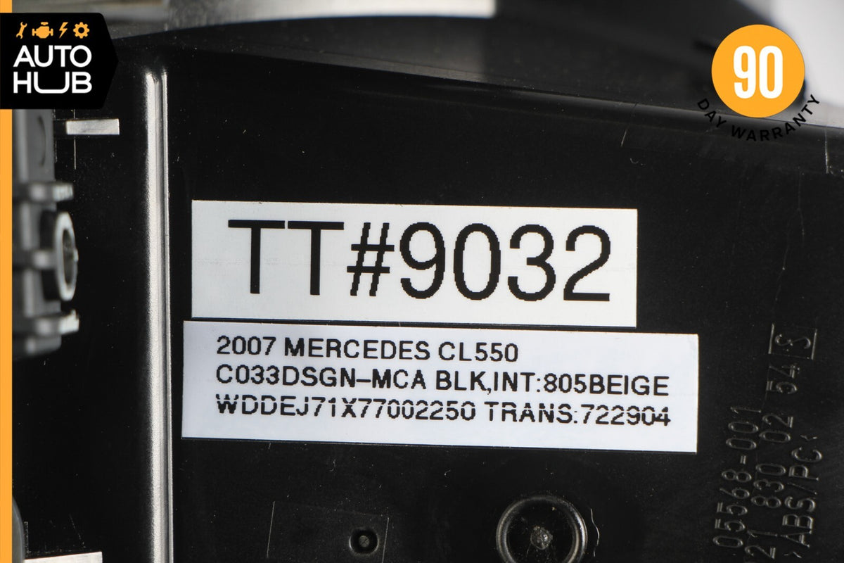 07-14 Mercedes W216 CL550 S600 Dashboard Dash AC A/C Air Vent Right Black OEM - photo 11