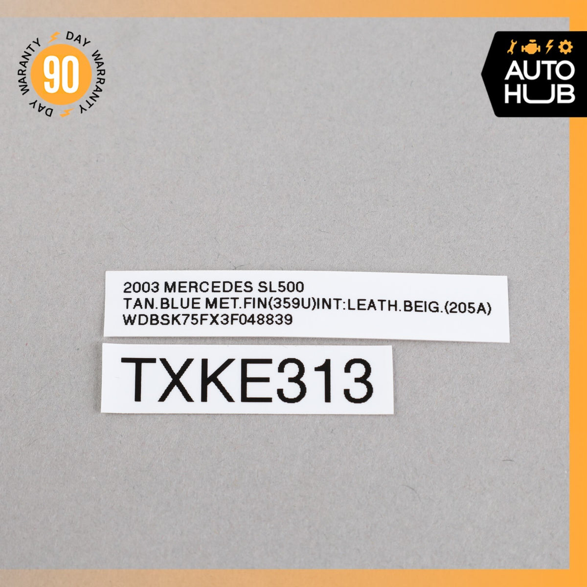 03-06 Mercedes R230 SL500 SL55 Storage Compartment Lid Cover Rear Left Side OEM - photo 10