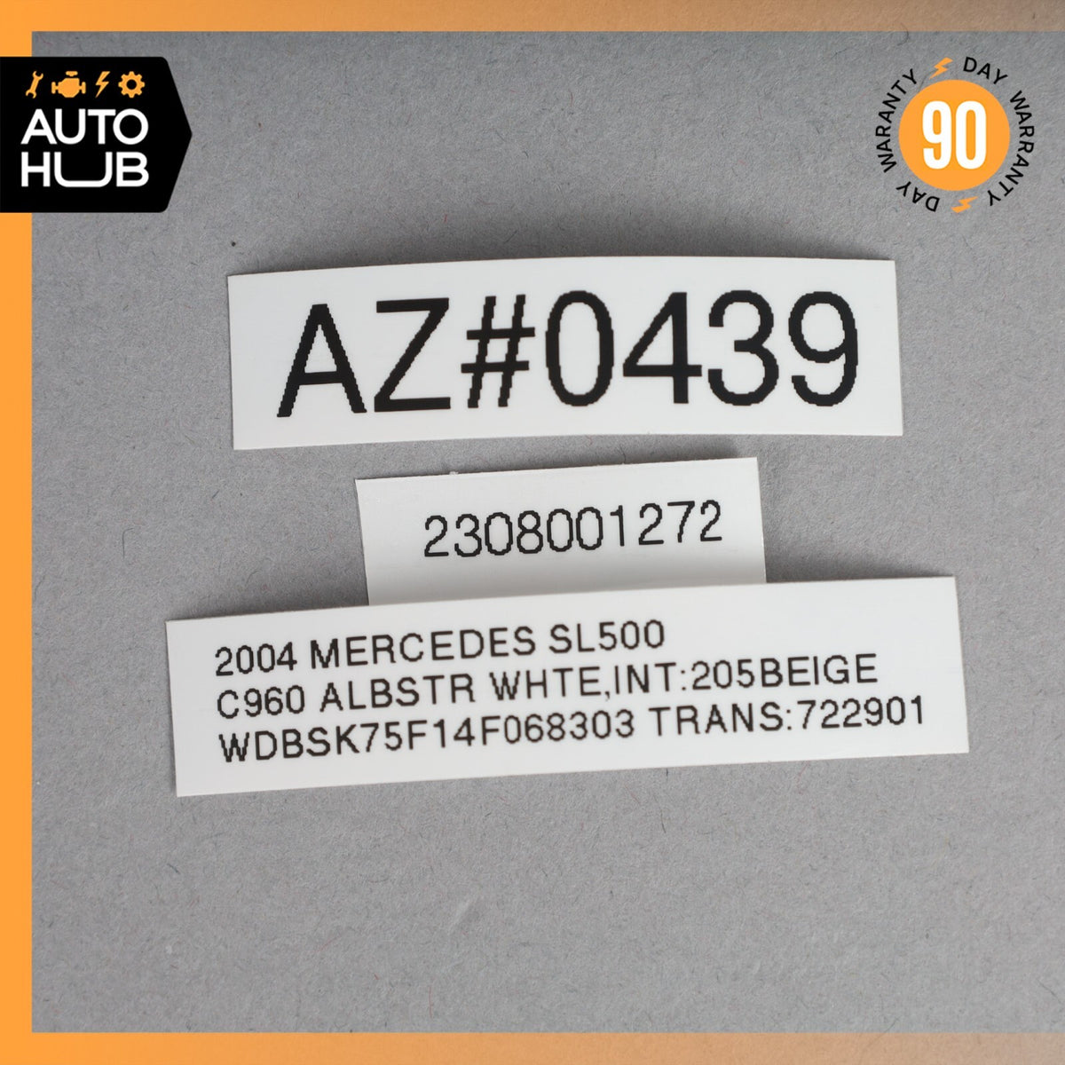 Mercedes R230 SL500 SL55 Convertible Top Main Drive Lift Cylinder Right Side OEM - photo 12