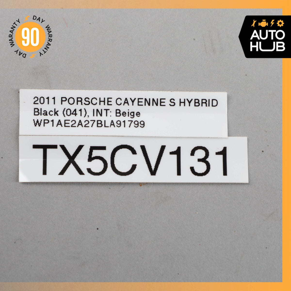 11-18 Porsche Cayenne 958 Hybrid S Front Left Side Door Lock Latch Actuator OEM - photo 9