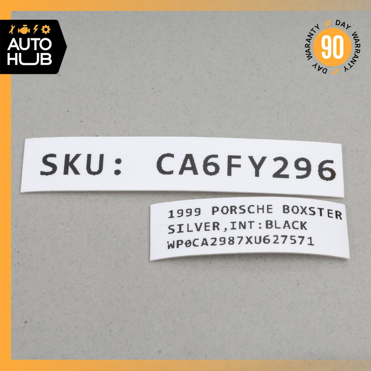 Porsche Boxster 986 Hazard Warning Light Switch Button 98661312001 OEM - photo 9