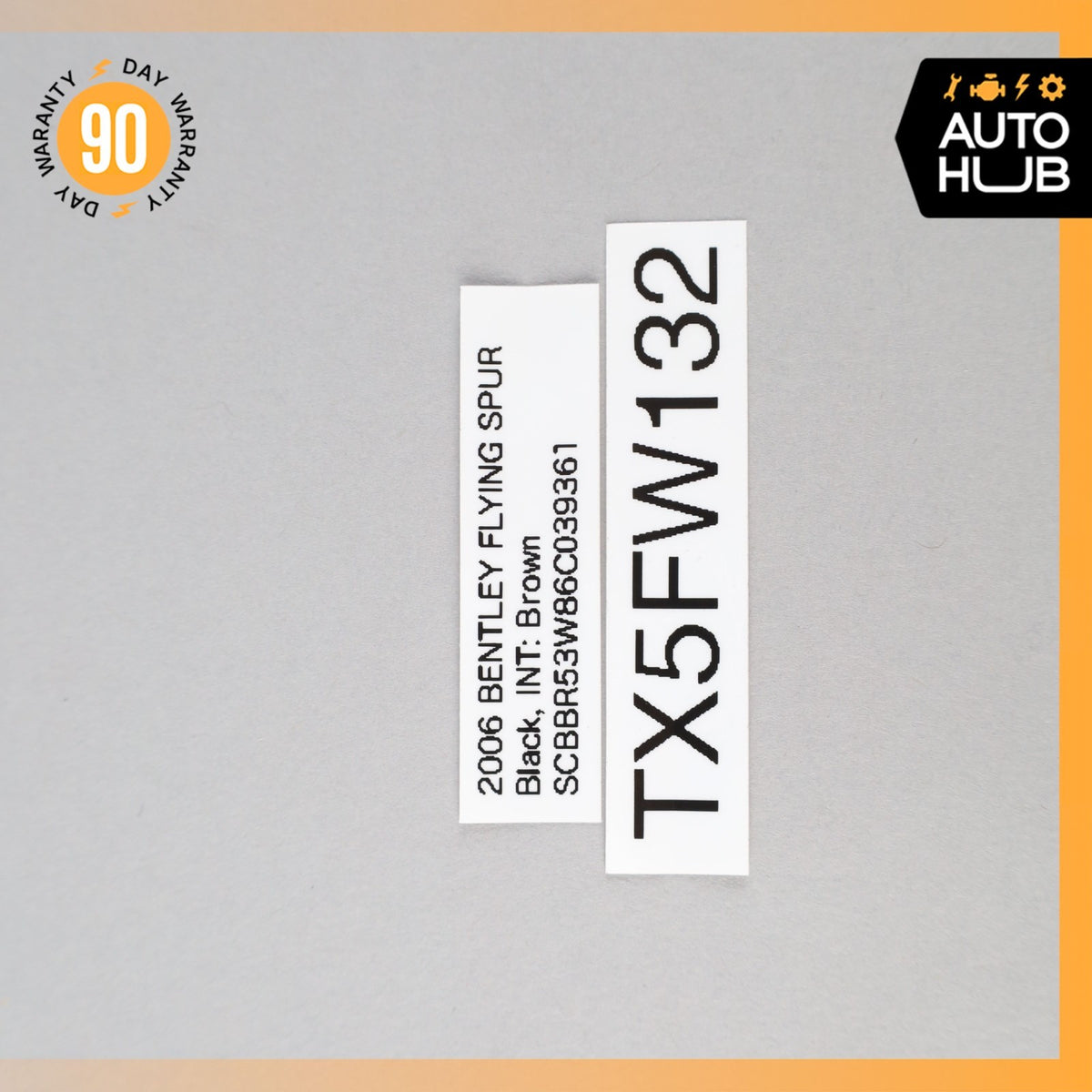 03-18 Bentley Continental Flying Spur Electronic Parking Button Switch OEM 39k - photo 10