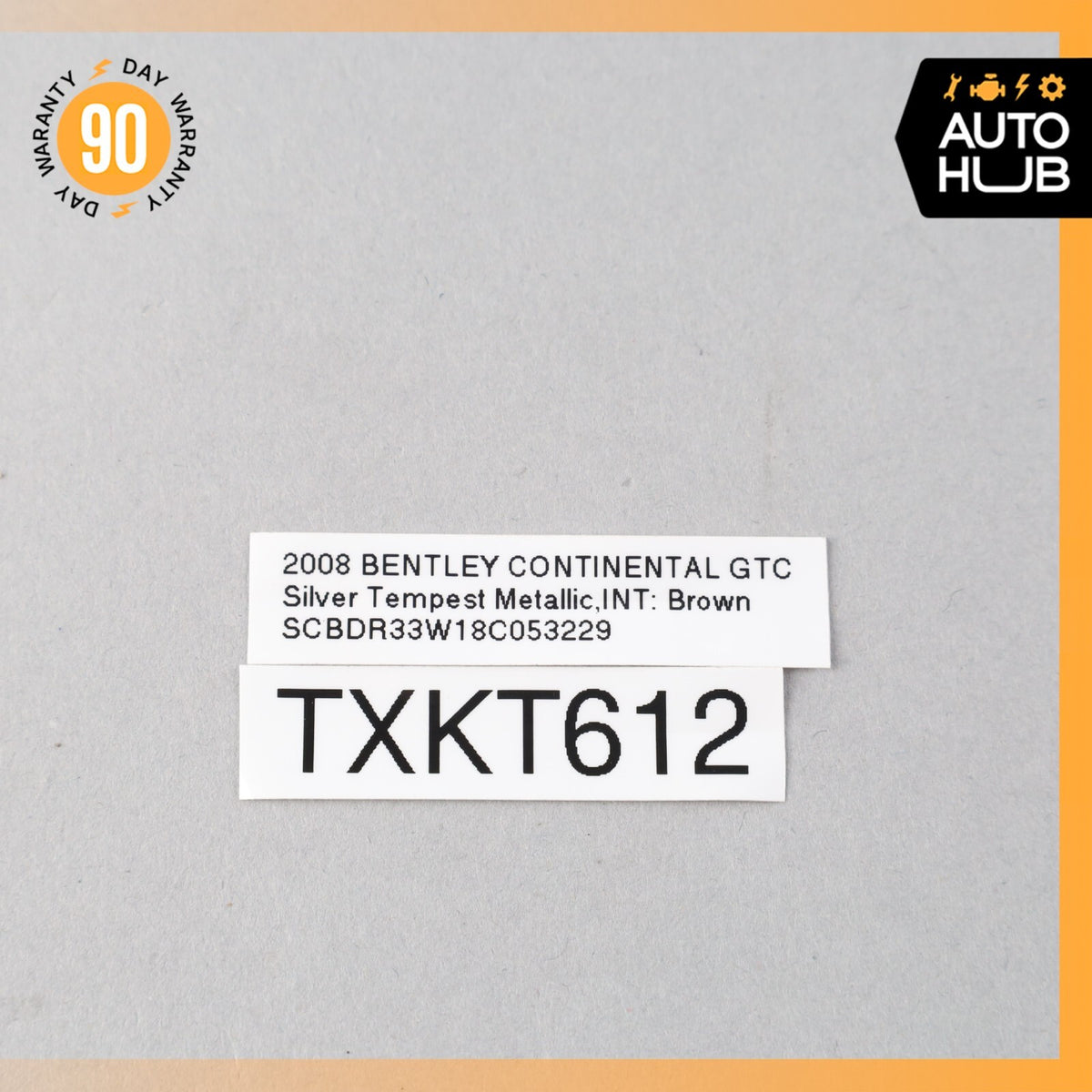 2008 Bentley Continental GTC Windshield Washer Tank Filler Neck w/Cap OEM 46k - photo 11
