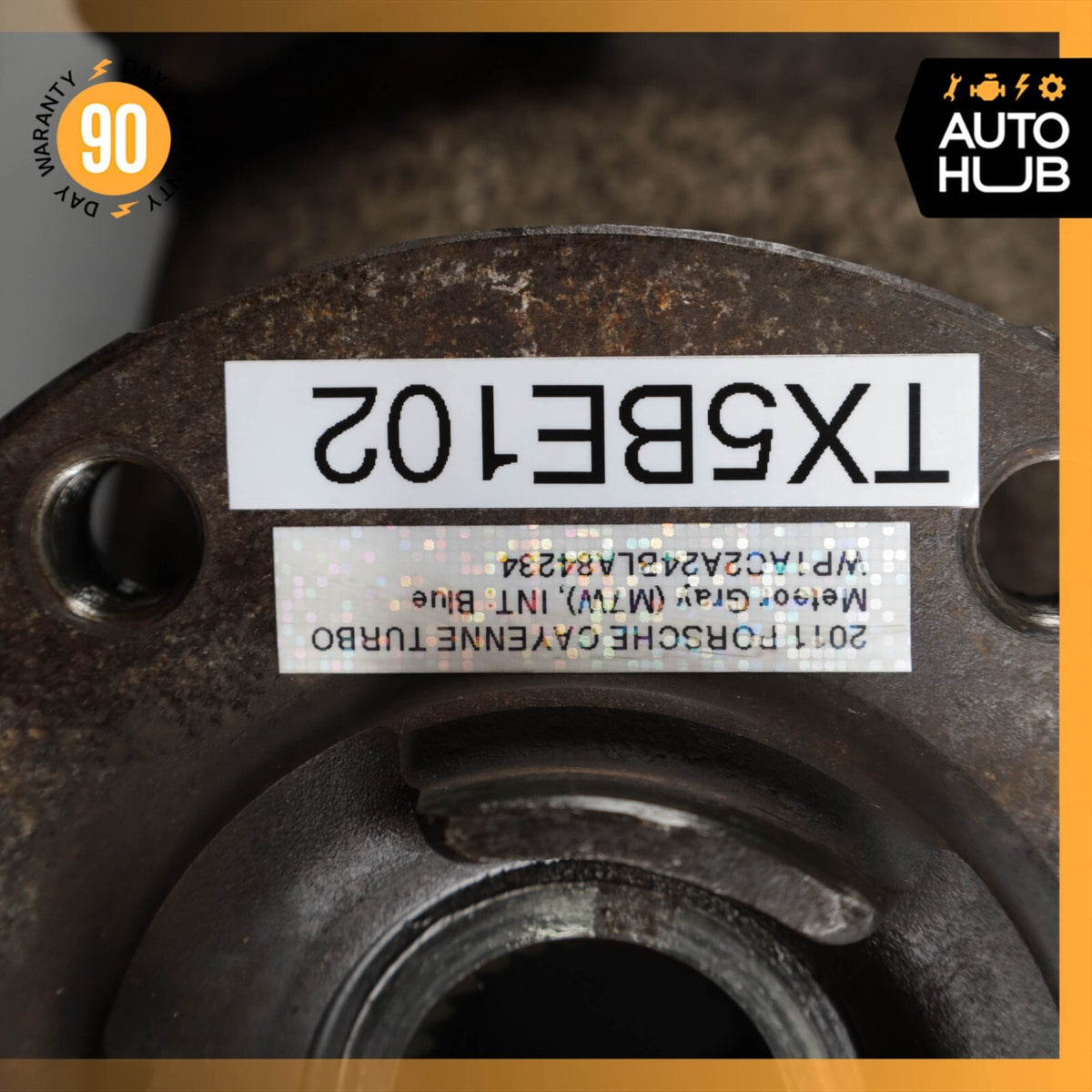 11-18 Porsche Cayenne 958 Front Left Driver Side Knuckle Spindle 7P0407245A OEM - photo 15