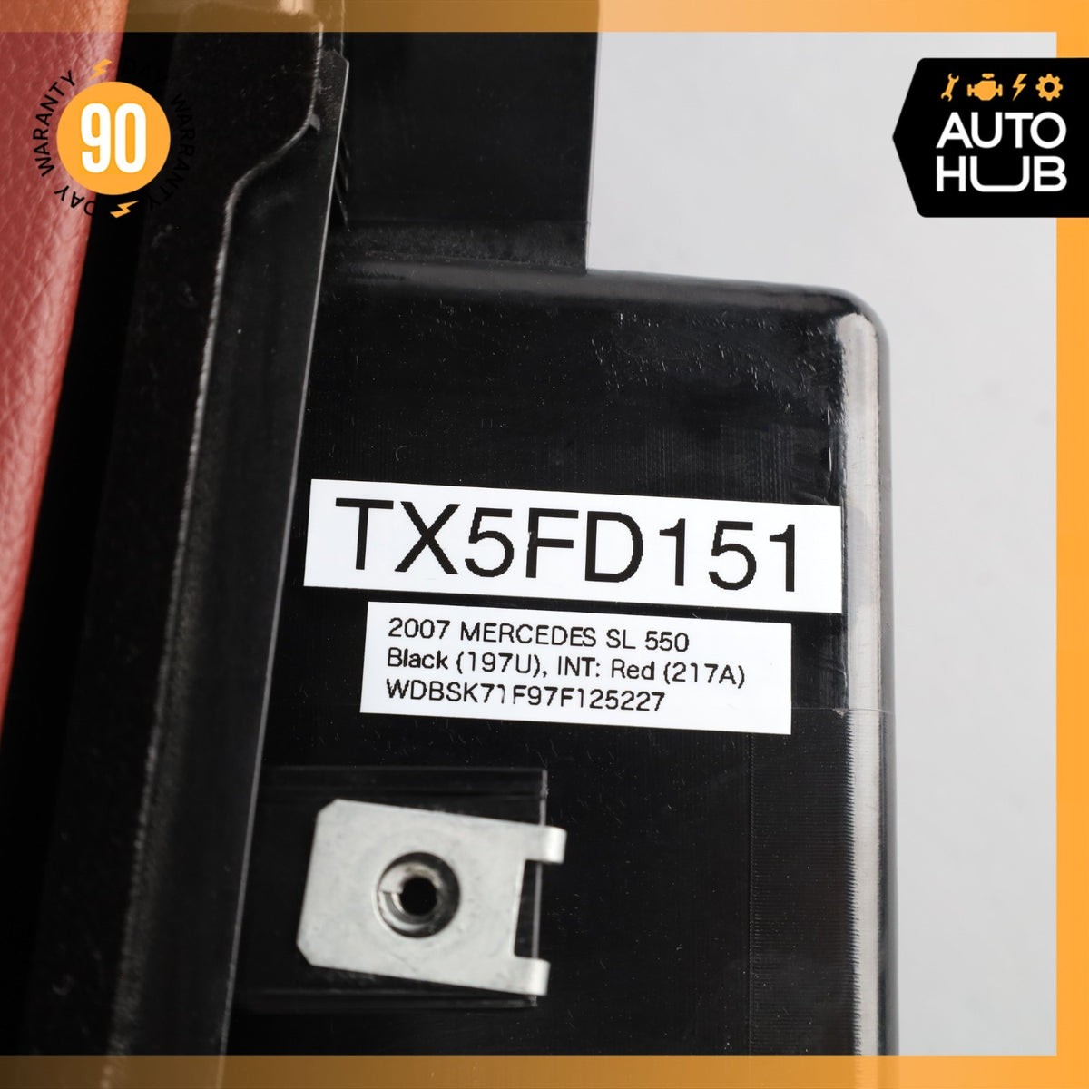 07-12 Mercedes R230 SL550 SL55 AMG Dash Dashboard Glove Box Compartment OEM - photo 14