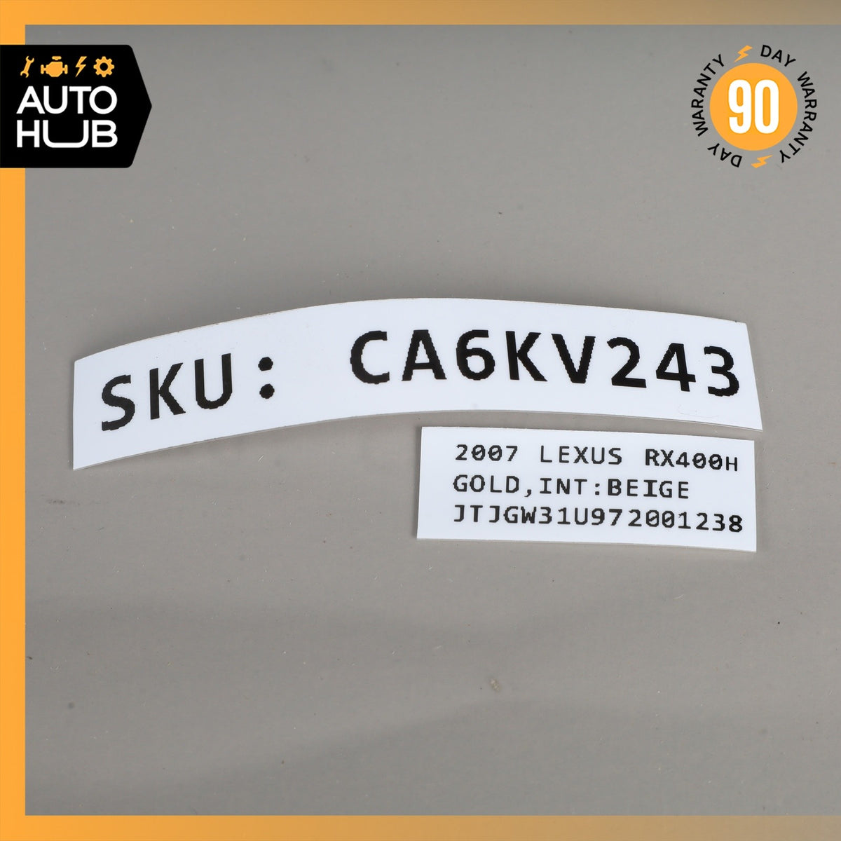 07-09 Lexus XU30 RX400H RX350 Right Side Xenon Headlight HID Ballast Unit OEM - photo 14