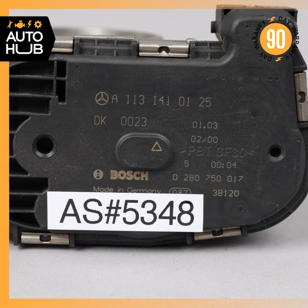 Mercedes W210 E430 CLK55 AMG CLK500 S400 Engine Throttle Body 1131410125 OEM - photo 10