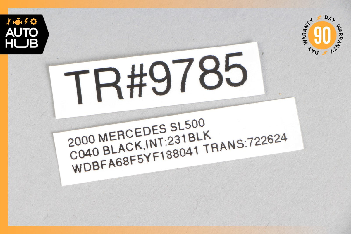 95-02 Mercedes R129 SL500 SL320 SL600 Rear Right Side Pad Wear Sensor OEM 73k - photo 10