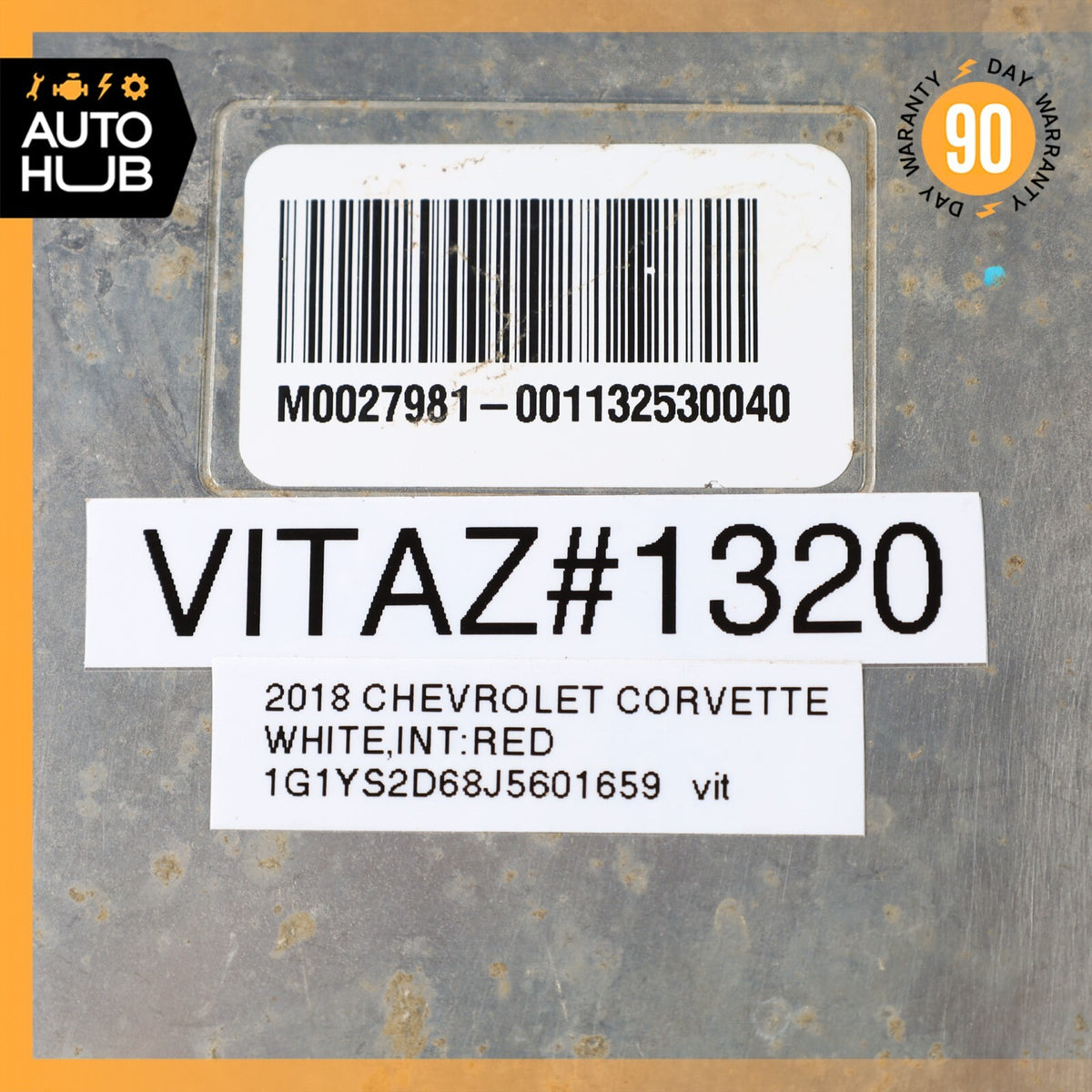 2018 Chevrolet Corvette C7 Z06 Differential Lock Control Module Unit OEM 55k - photo 9