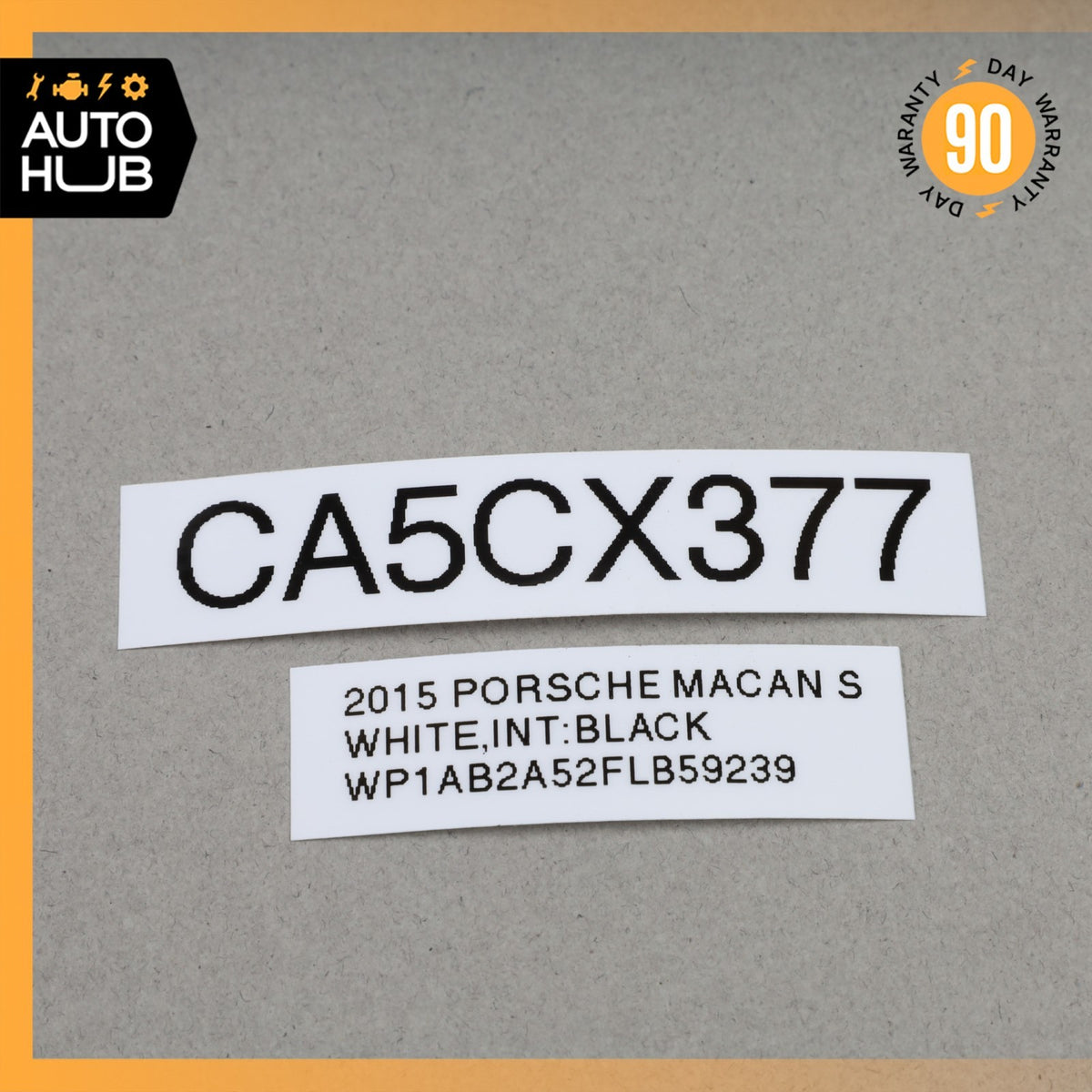 Porsche Macan 95B 3.0L V6 Rear Right Oxygen O2 Sensor Lambda 95B906203C OEM - photo 9
