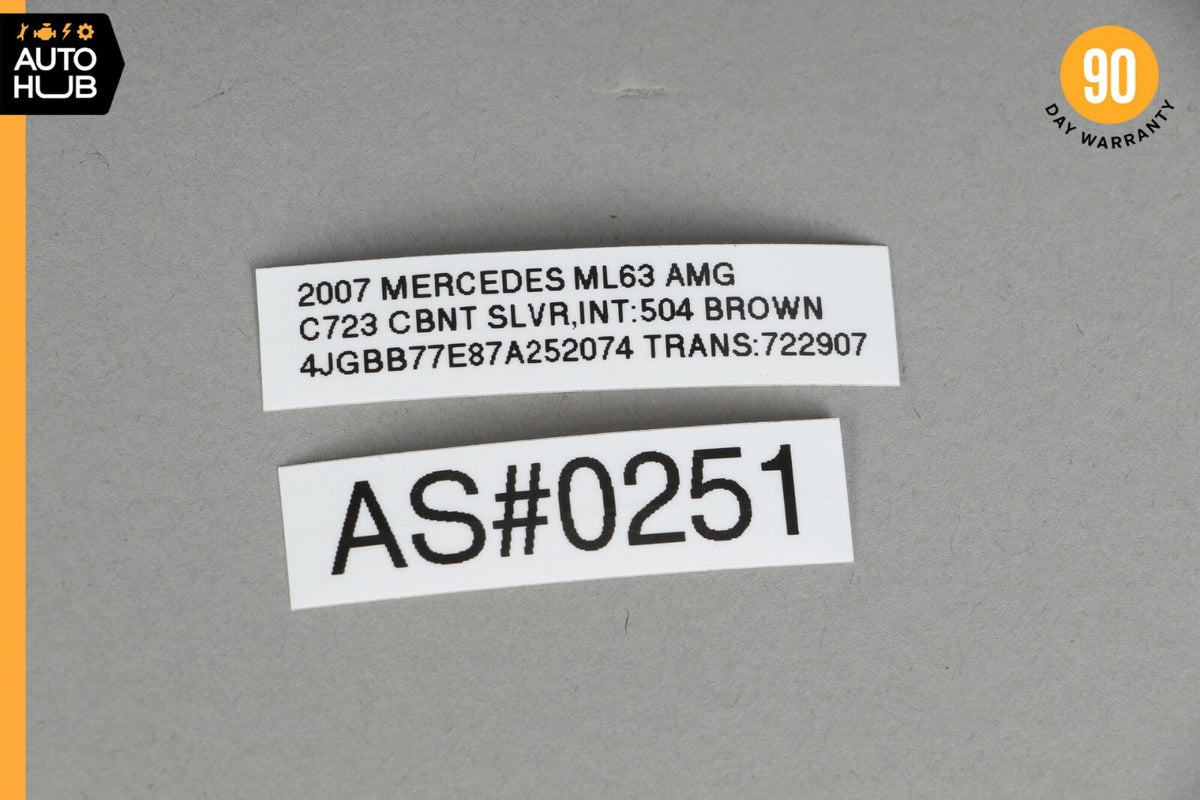 03-09 Mercedes W164 ML63 AMG GL550 Seat Lumbar Regulator Switch 2118000878 OEM - photo 8