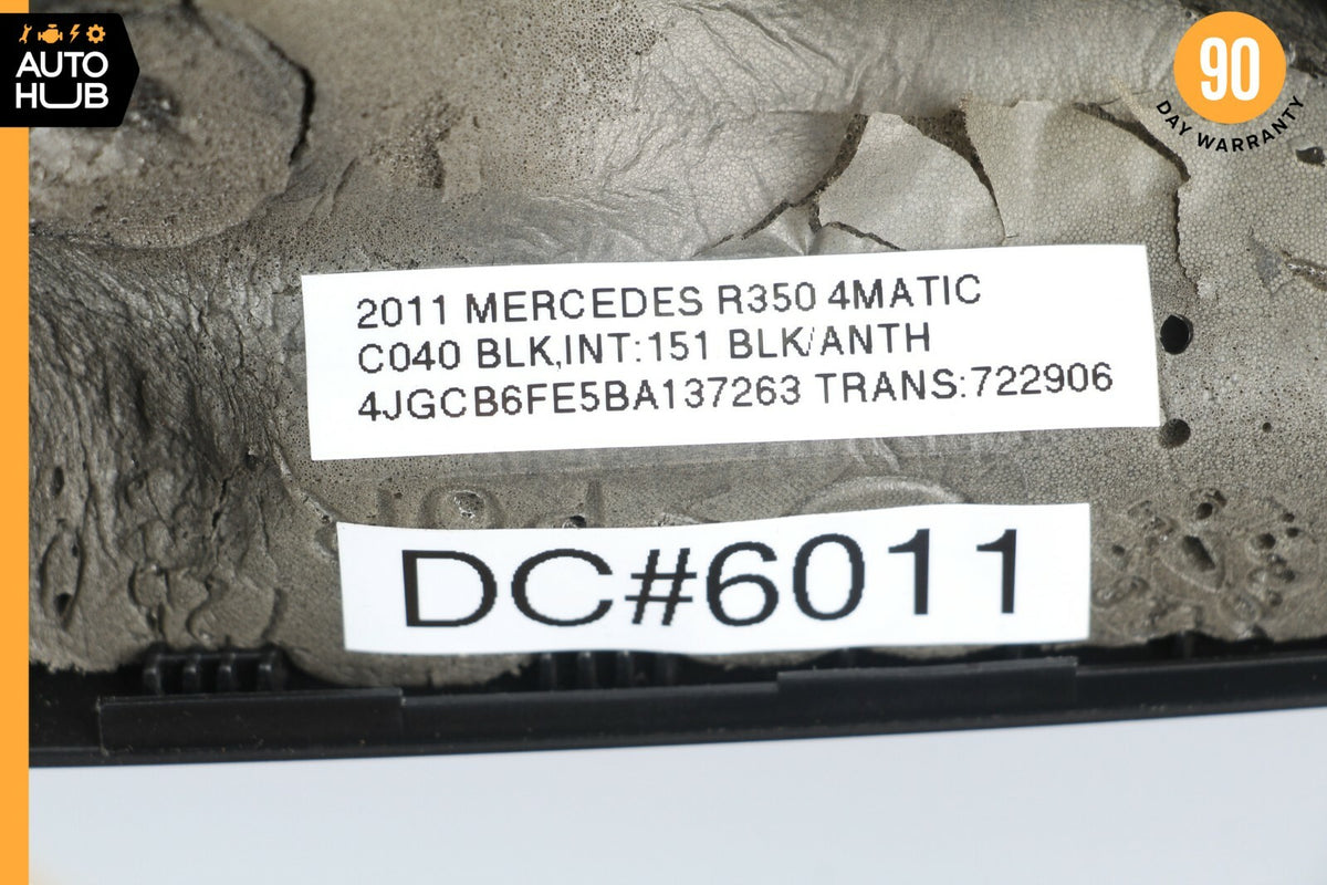 06-13 Mercedes W251 R350 R320 Left Driver Door Corner Tweeter Speaker Black OEM - photo 10