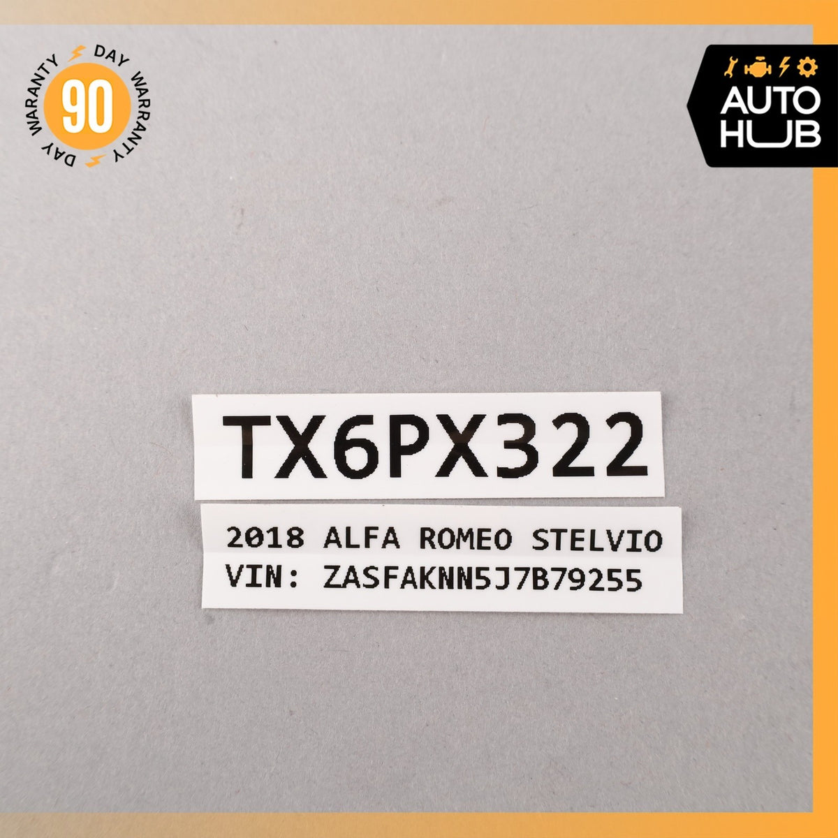 17-26 Alfa Romeo 949 Stelvio Fuel Gas Tank Door Lid Cover Red OEM 72k - photo 9