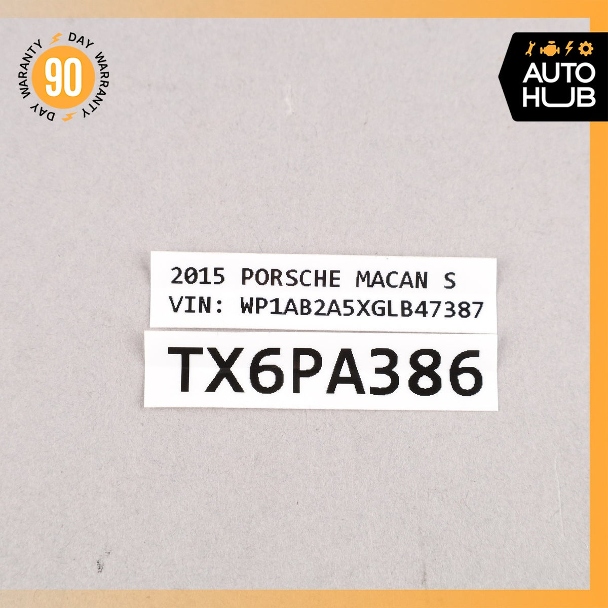 15-22 Porsche Macan 95B Floor Shifter Gear Shift Selector 95B713041C OEM 74k - photo 11