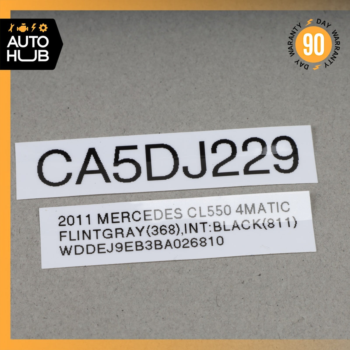 10-14 Mercedes W216 CL550 CL63 AMG Door Speaker Tweeter Right Passenger Side OEM - photo 23