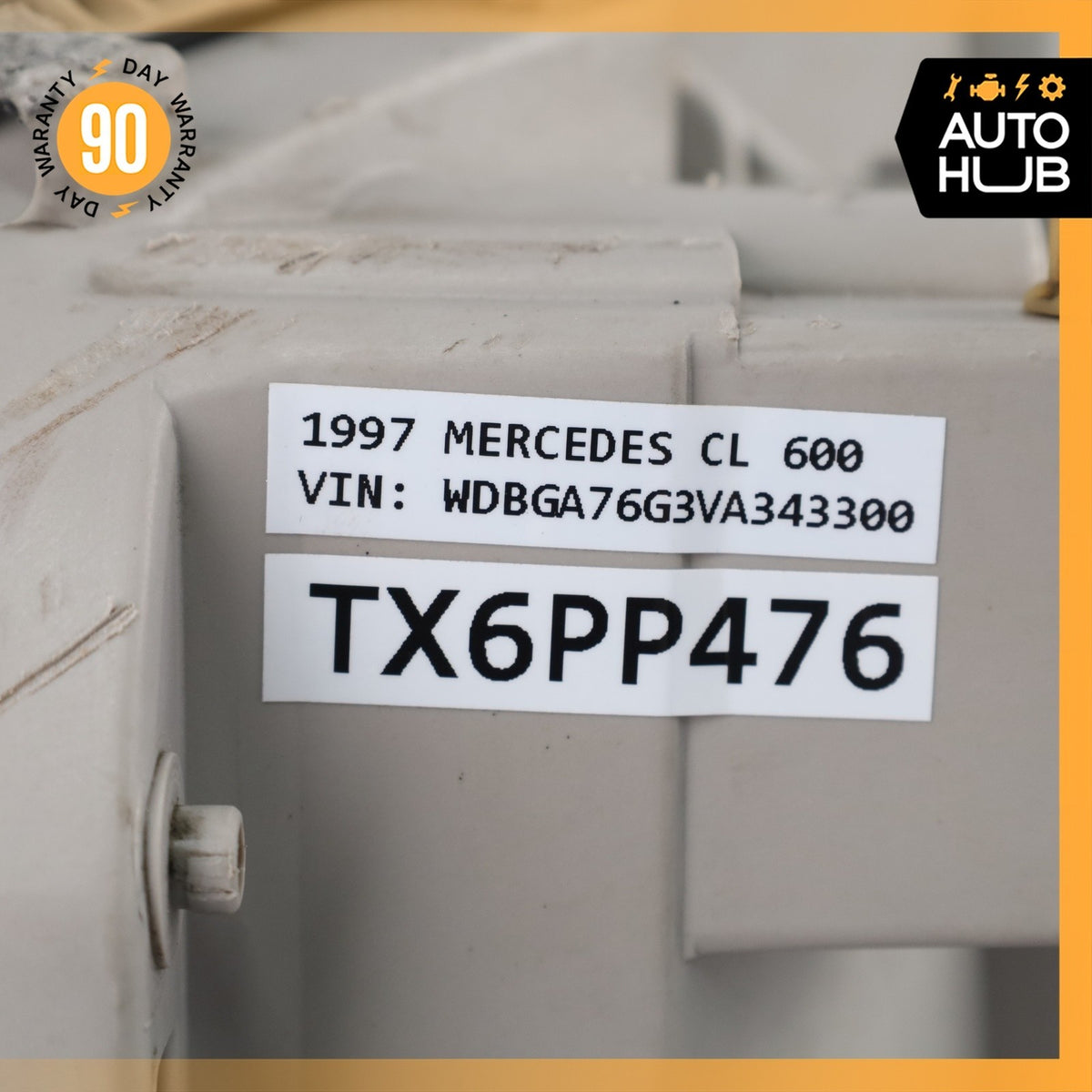 97-99 Mercedes W140 CL600 S500 Coupe Right Headlight Lamp Xenon 1408200659 OEM - photo 24