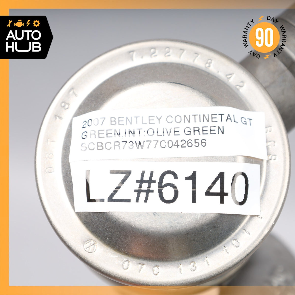 06-18 Bentley Continental GT GTC Left Air Pump Check Valve EGR Emission OEM - photo 14