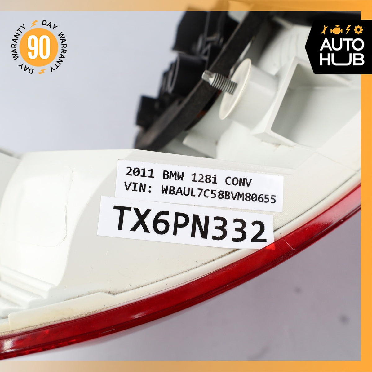 08-11 BMW E88 128i 135i Rear Left Taillight Tail Light Lamp 63217285641 OEM - photo 24