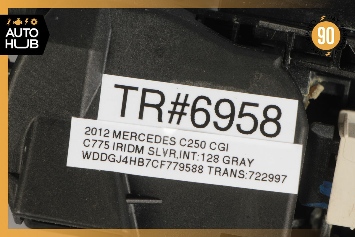 12-14 Mercedes W204 C250 C350 Front Left Exterior Door Handle Keyless Go OEM - photo 12