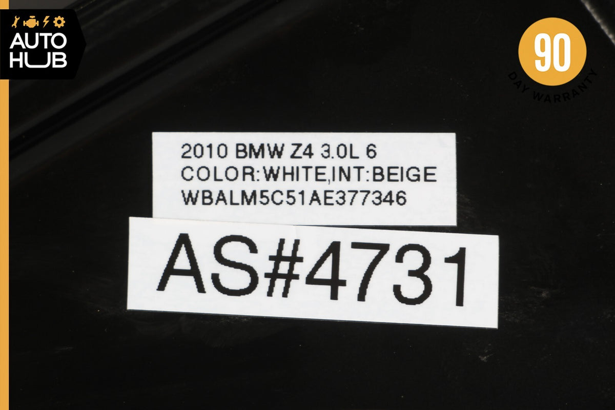 09-16 BMW Z4 E89 Rear Right Quarter Window Regulator Motor OEM - photo 12