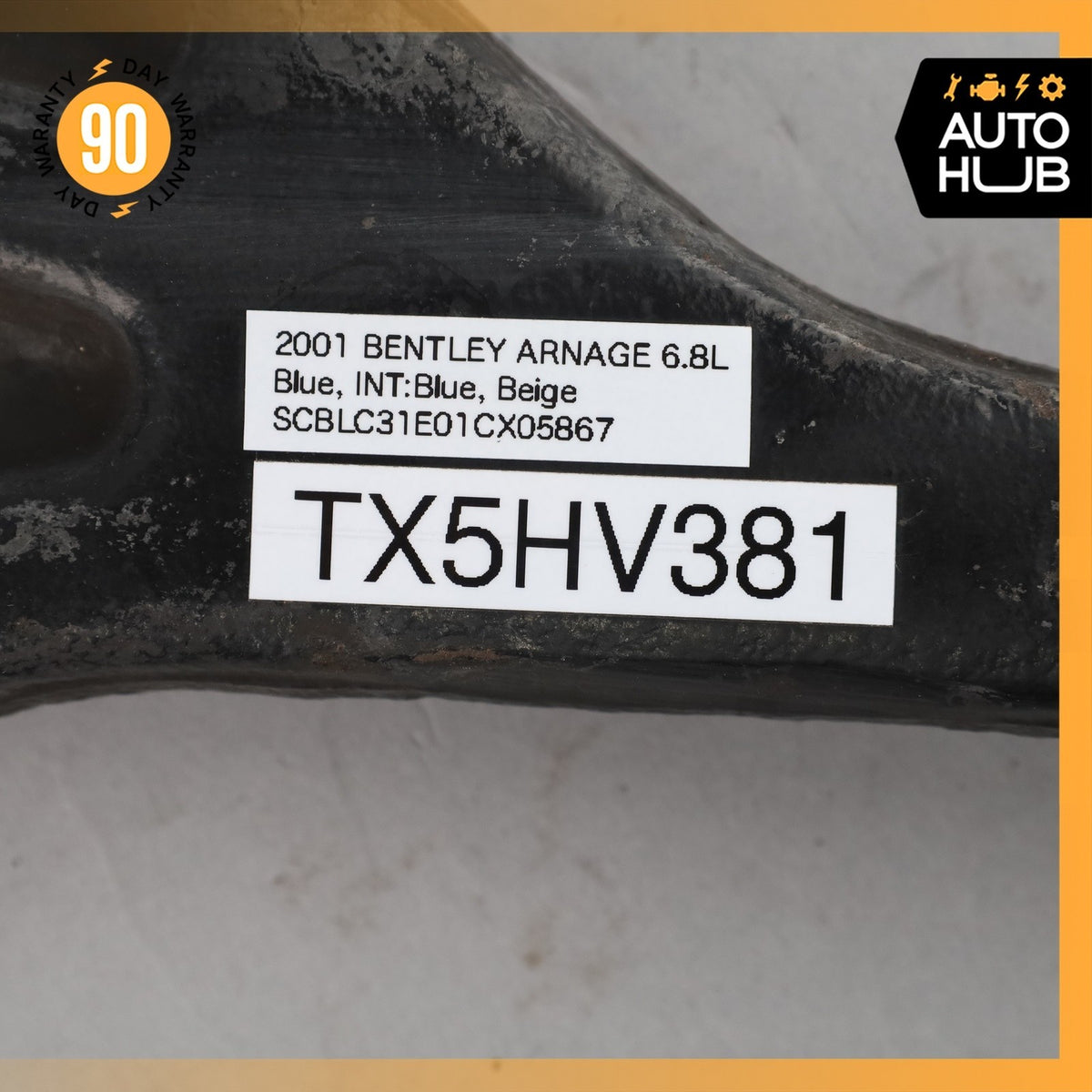 99-04 Bentley Arnage / RR Seraph Rear Left or Right Top Upper Control Arm OEM - photo 16