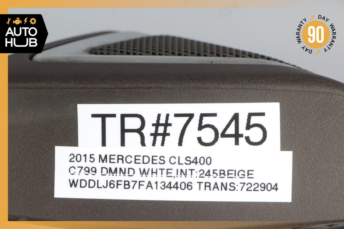 12-18 Mercedes W218 CLS400 CLS63 AMG Left Driver Side Door Tweeter Speaker OEM - photo 8