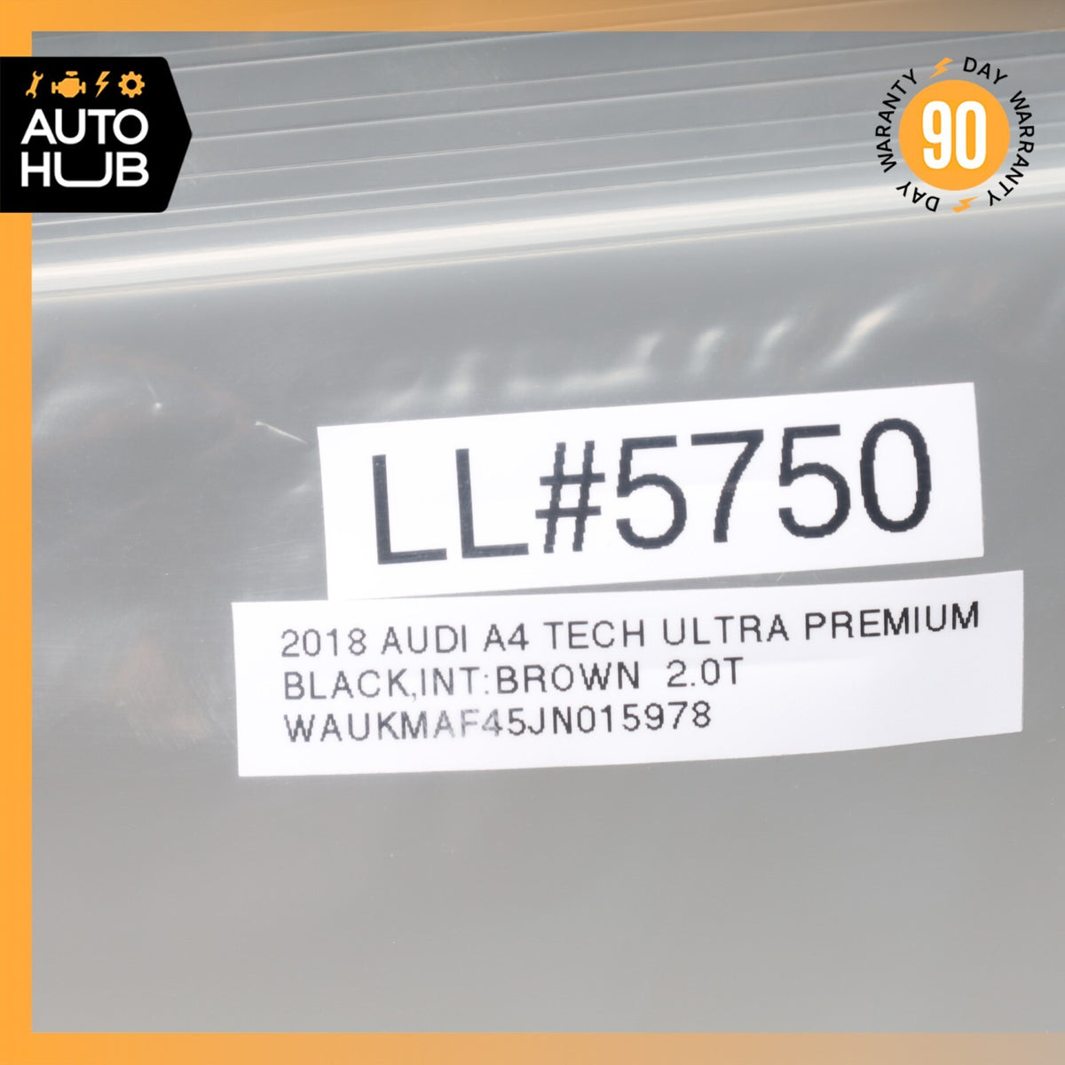 2018 Audi B9 A4 Rear Lower Oxygen O2 Sensor Lambda 8W0906262G OEM - photo 13