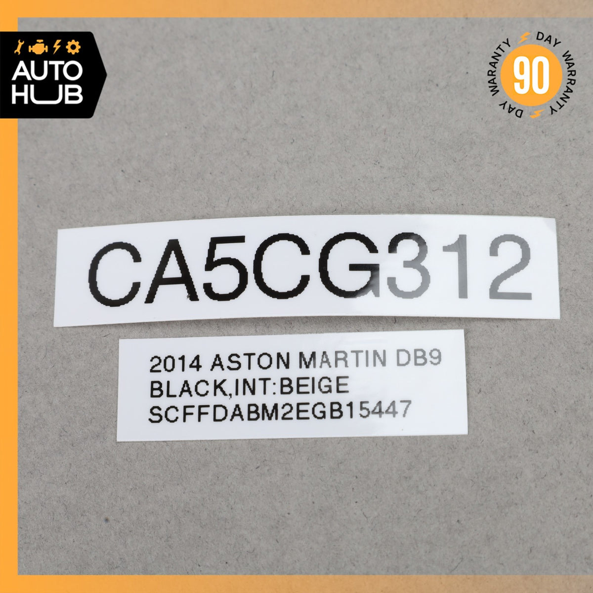 Aston Martin DB9 Hood Lock Latch Release Handle 9G436411062 OEM - photo 3