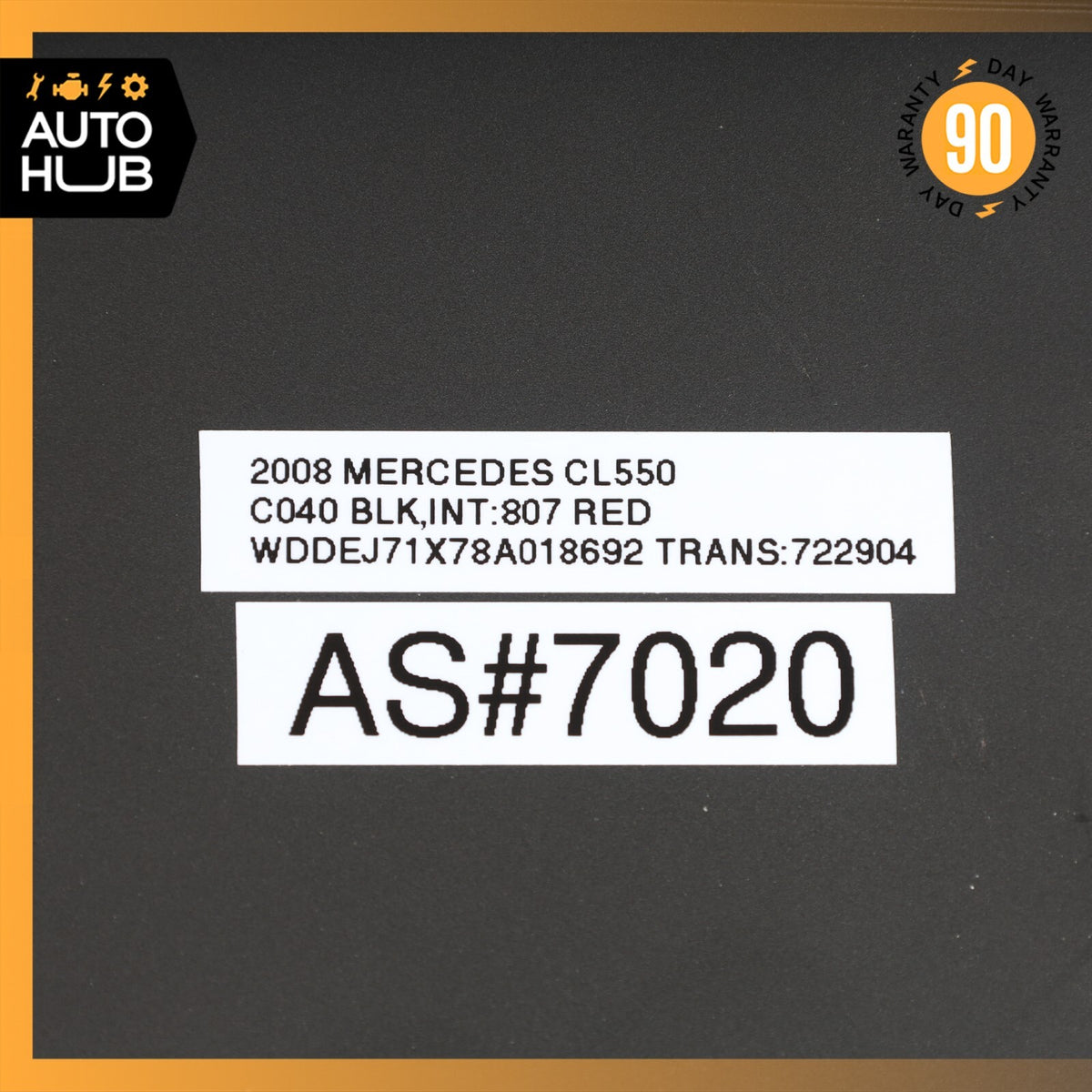 07-10 Mercedes W216 CL550 Front Left or Right Seat Contour Control Module OEM - photo 12