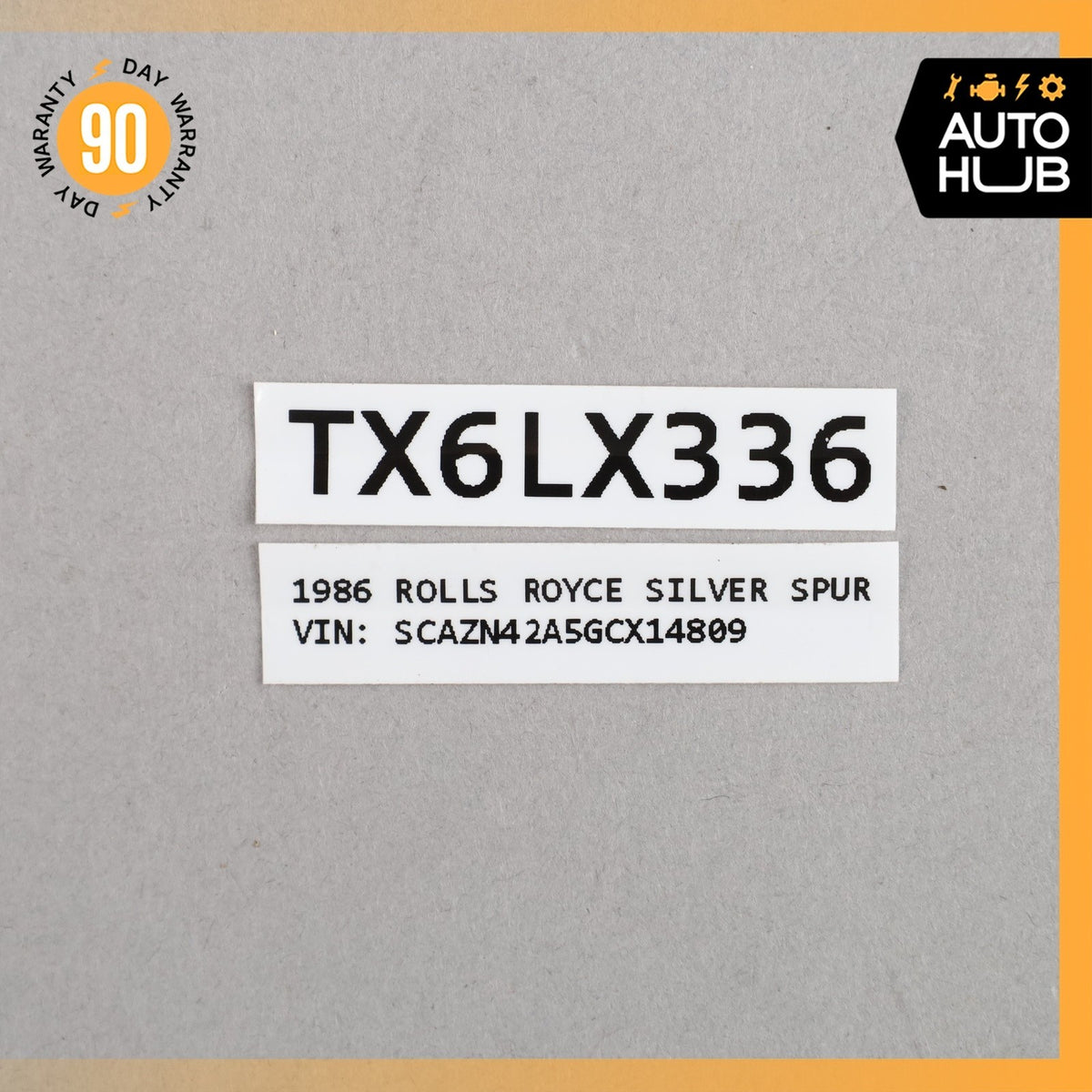85-93 Rolls Royce Silver Spur Spirit / Mulsanne Left Side Headlight Lamp OEM 40k - photo 24
