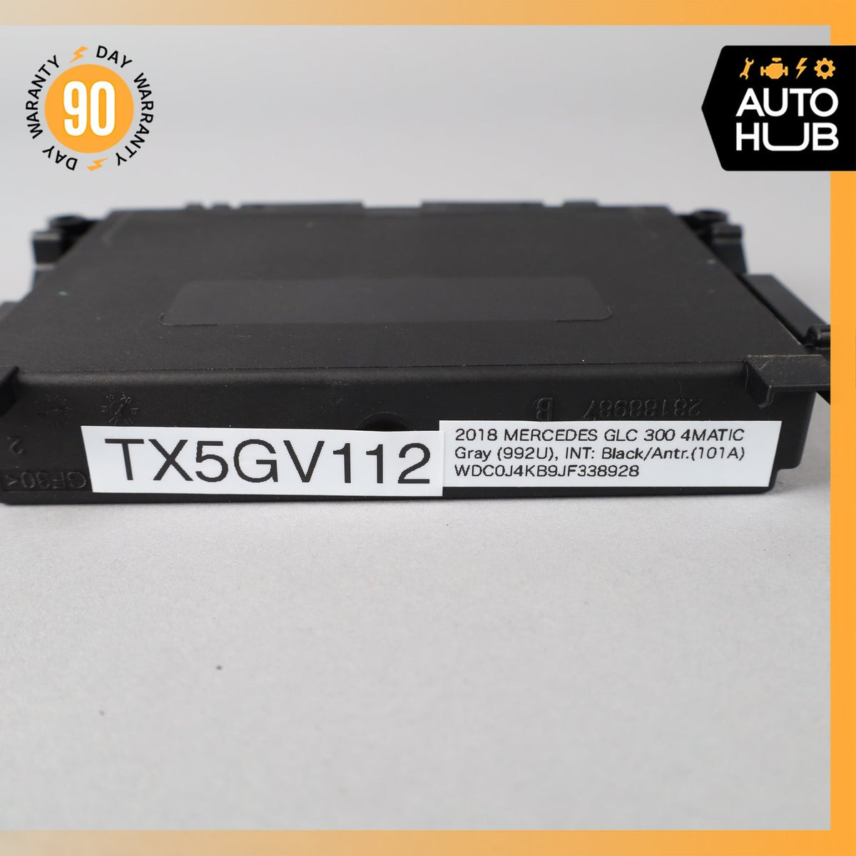 15-19 Mercedes X253 GLC300 S550 C300 TCU Transmission Control Module TCM OEM - photo 9