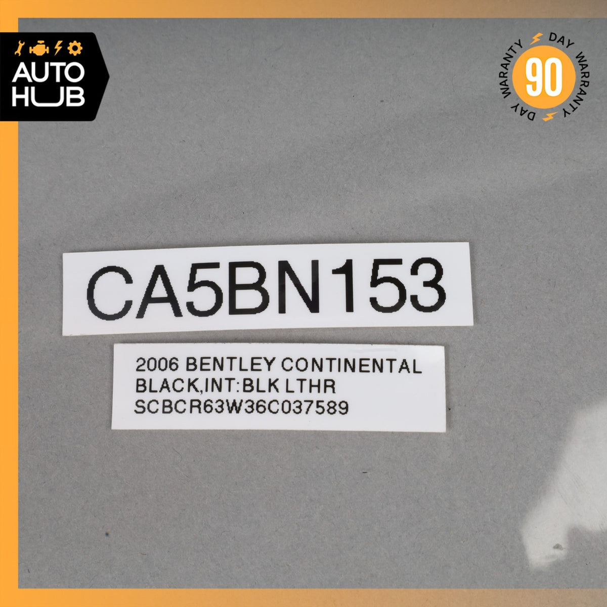 03-12 Bentley Continental GT GTC Flying Spur Anti Theft Alarm Module OEM - photo 9